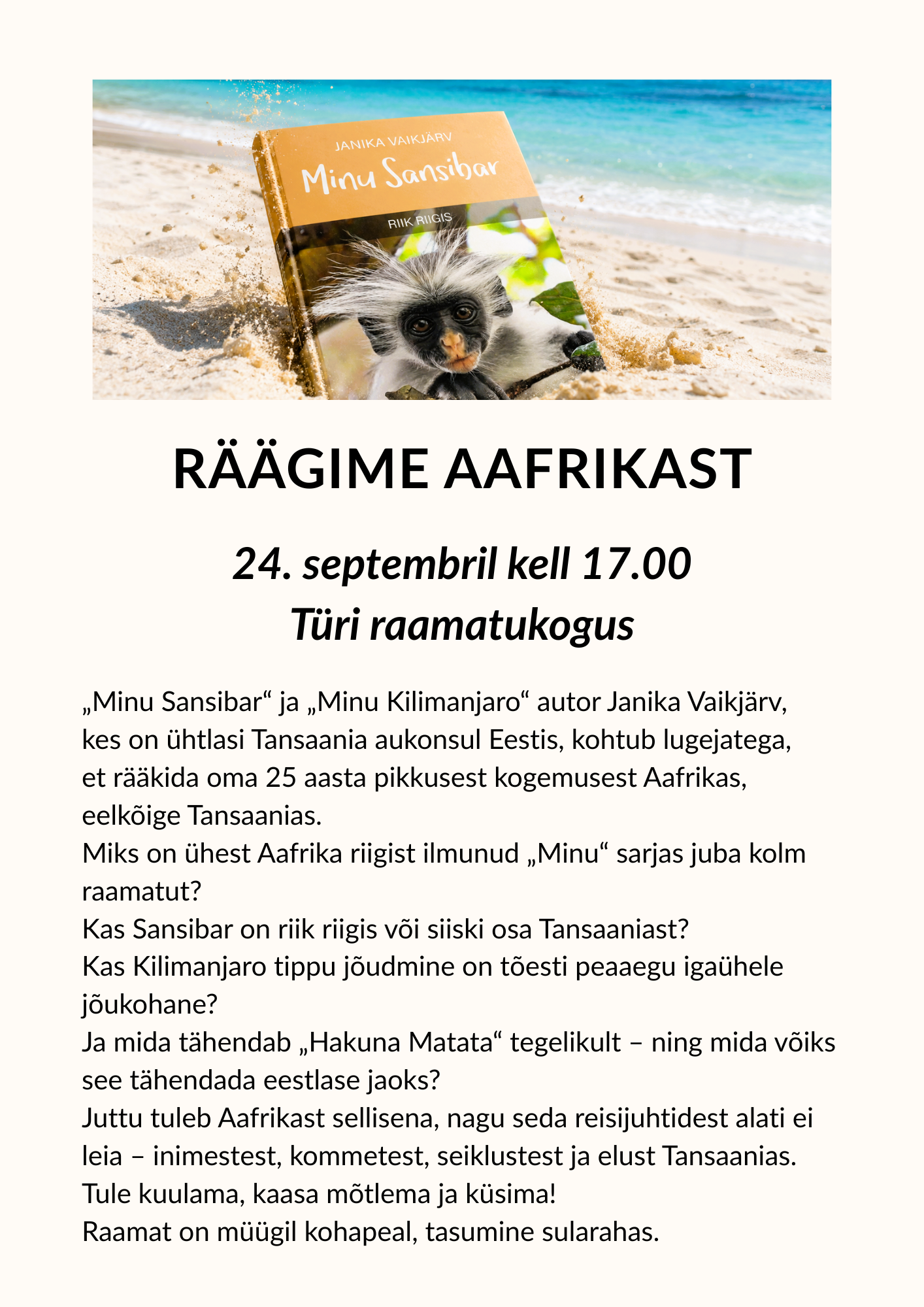 Minu Sansibar_plakat_24.09 Türil